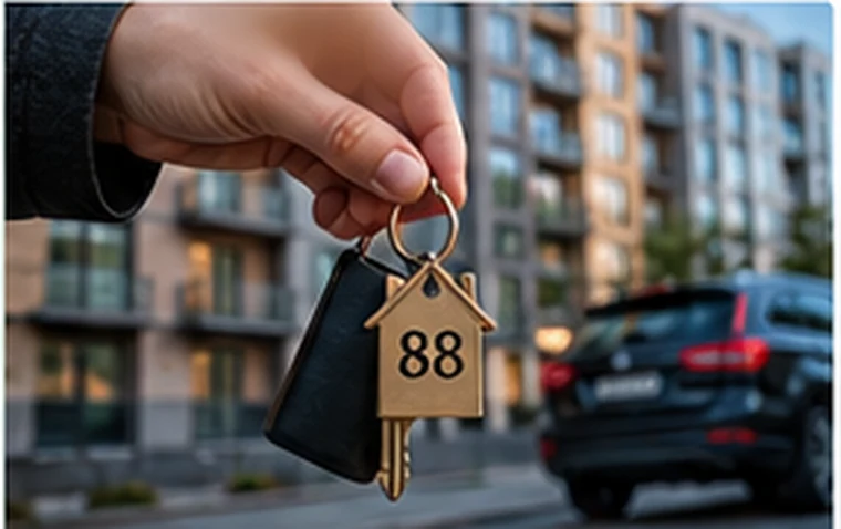 Брелок с числом 88 как личный символ